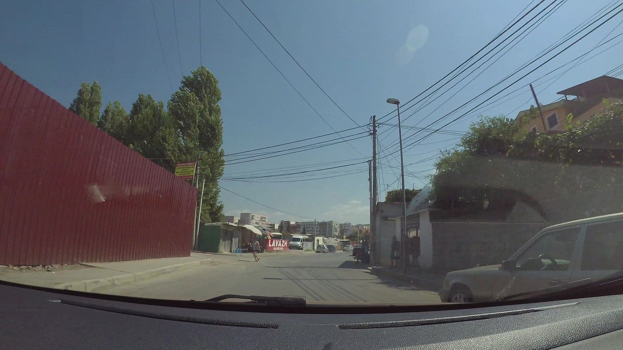 Street view near Cozy big apartment with balcony, Tirana