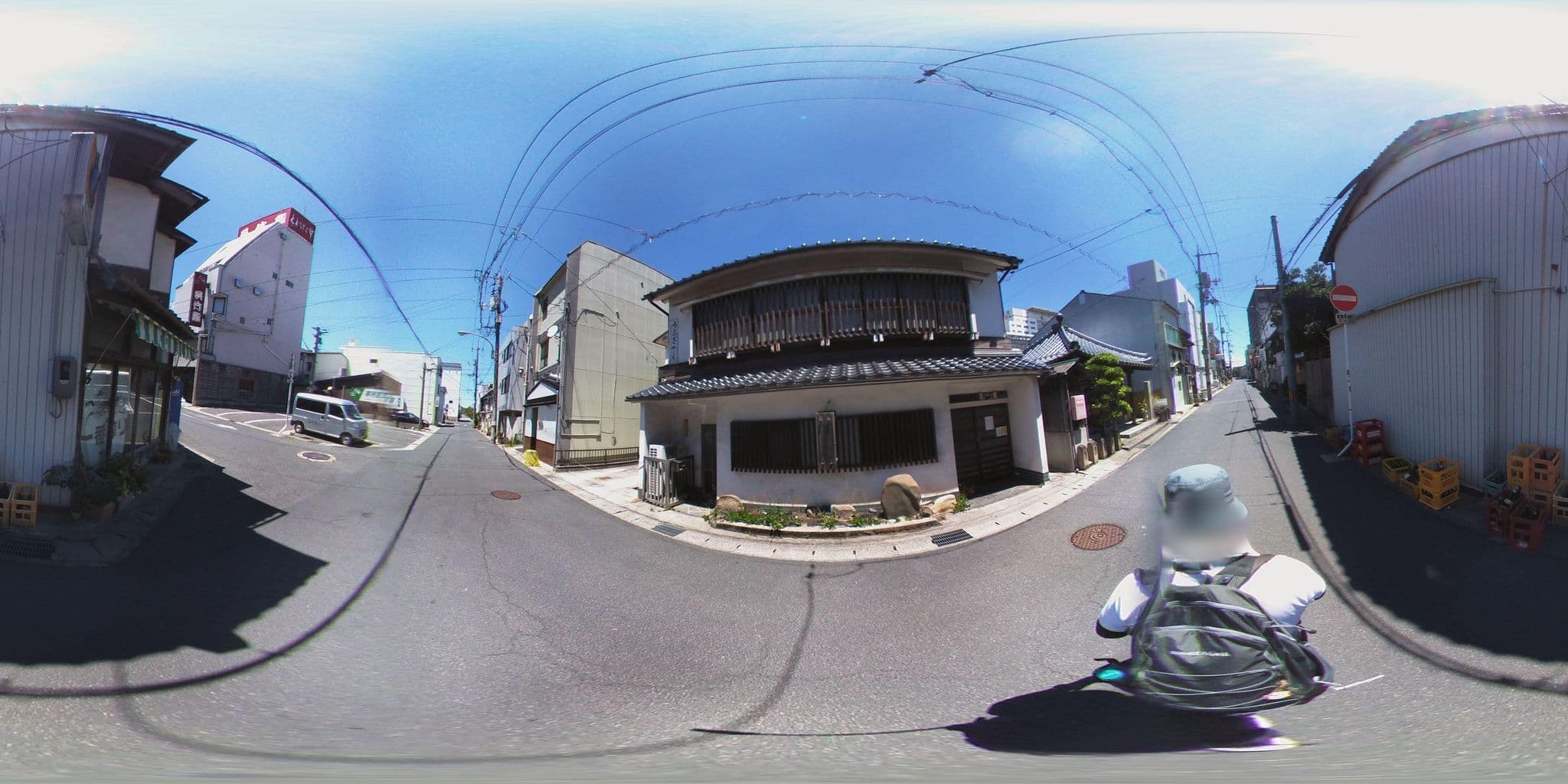 Street view near s h i t s u coffee & library, Matsue — © mura (CC BY-SA · Mapillary)