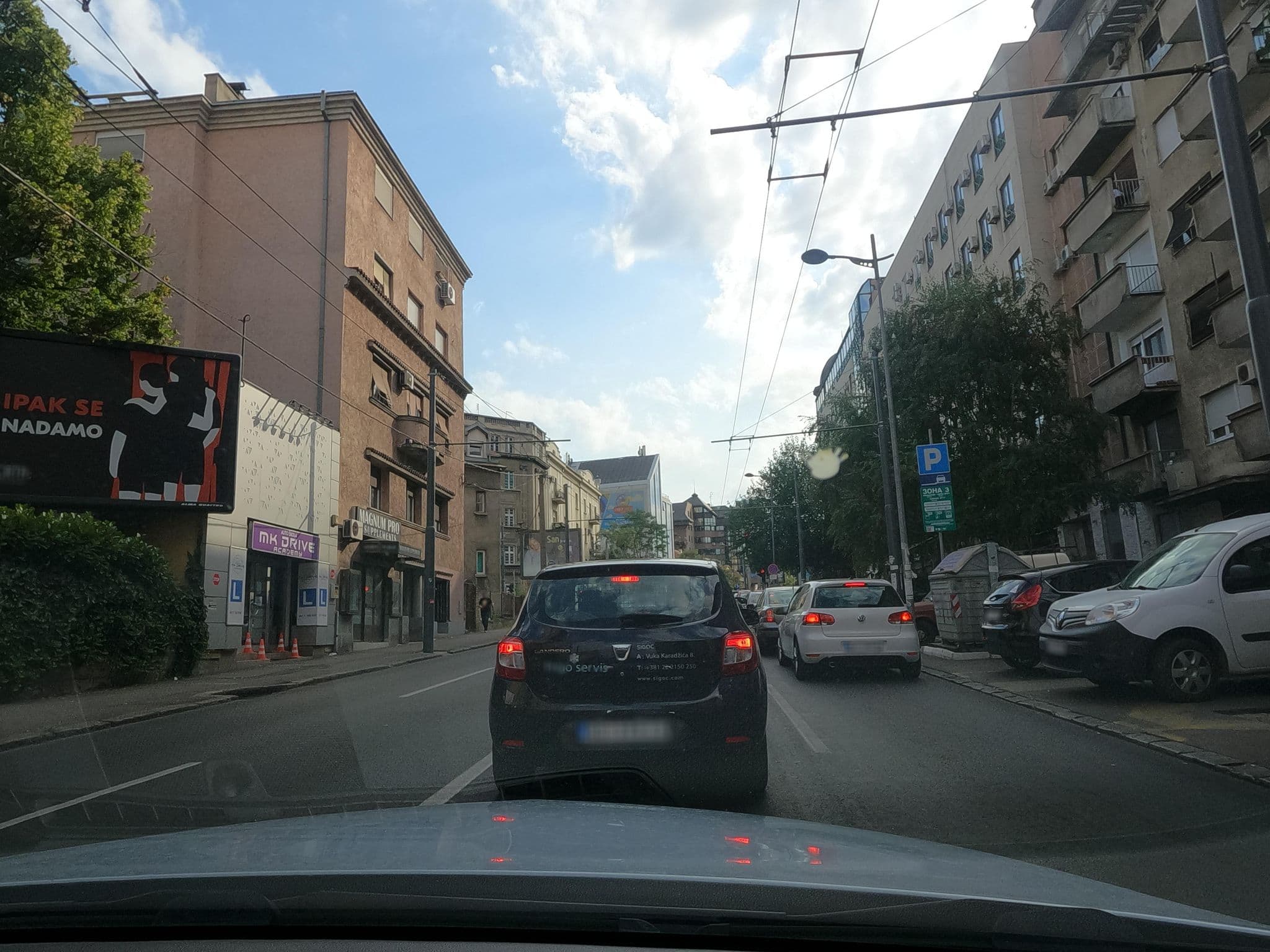 Street view near Radisson RED Belgrade, Belgrade