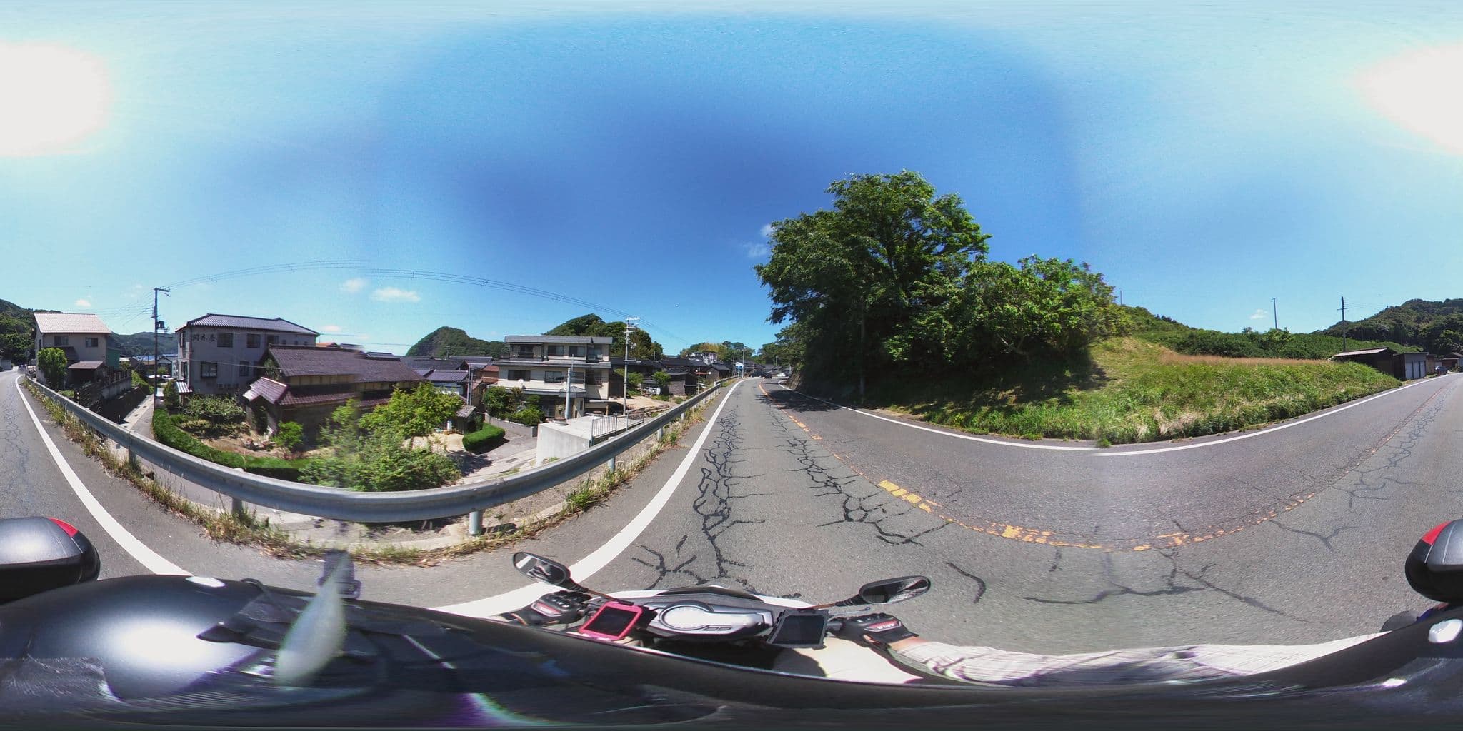 Street view near 民宿岡本屋, Kasumi — © harimawood (CC BY-SA · Mapillary)