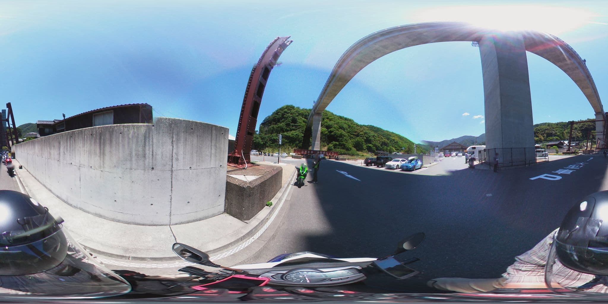 Street view near 民宿 川戸屋, Kasumi — © harimawood (CC BY-SA · Mapillary)