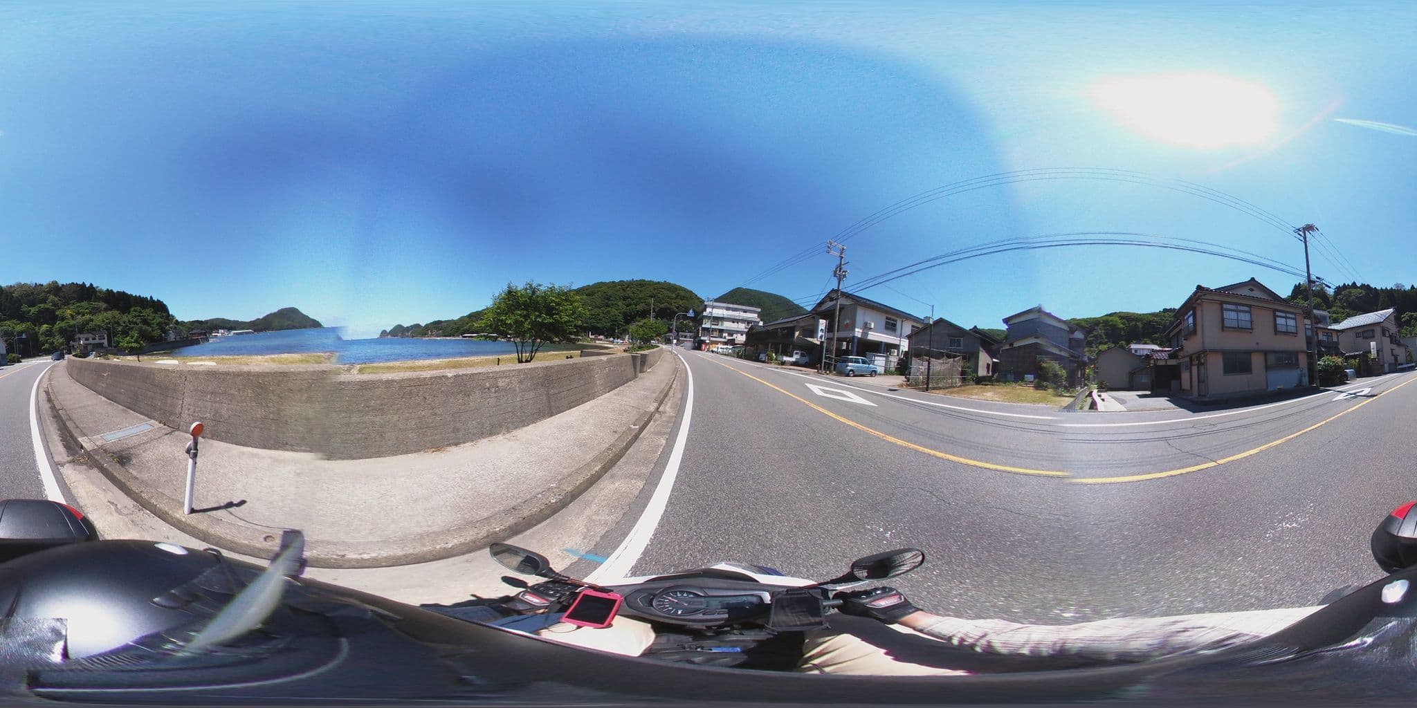 Street view near 柴山温泉 かめや, Kasumi — © harimawood (CC BY-SA · Mapillary)