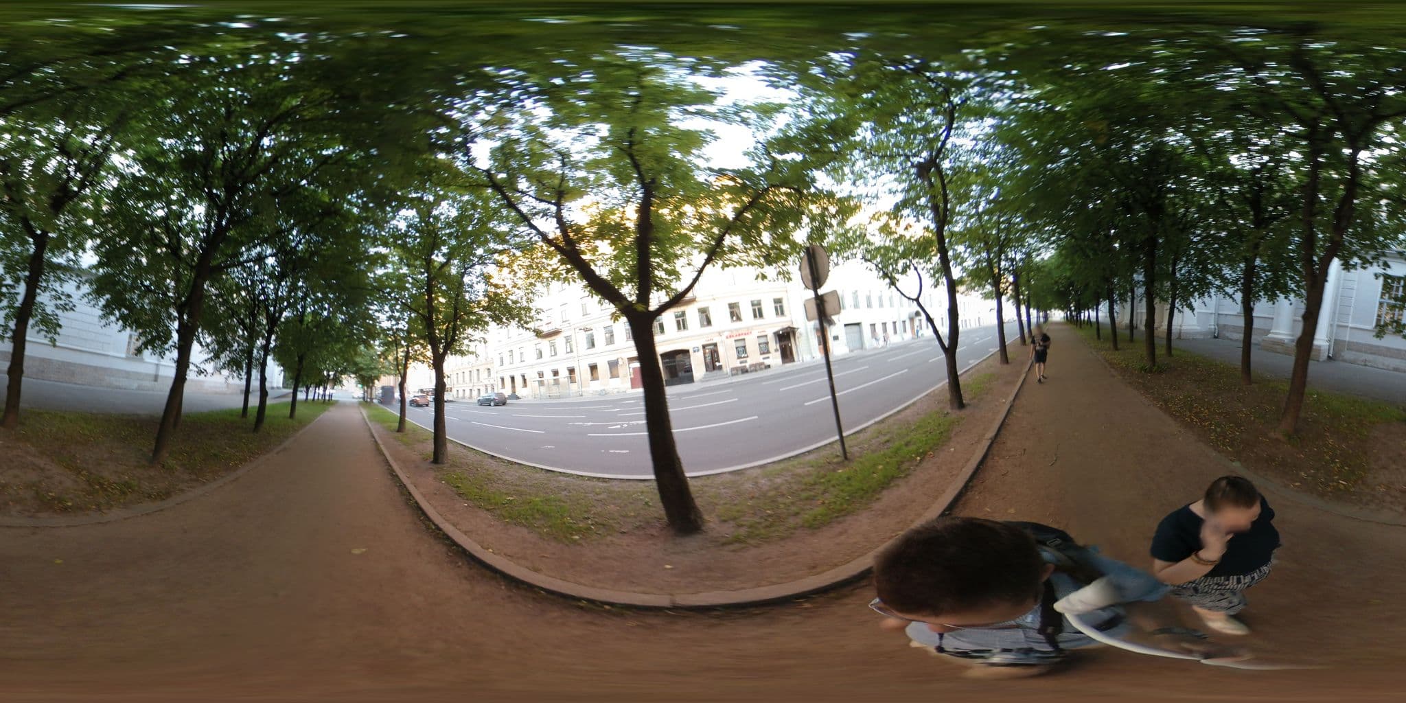Street view near Central-Inn, Saint Petersburg — © vlivyur (CC BY-SA · Mapillary)