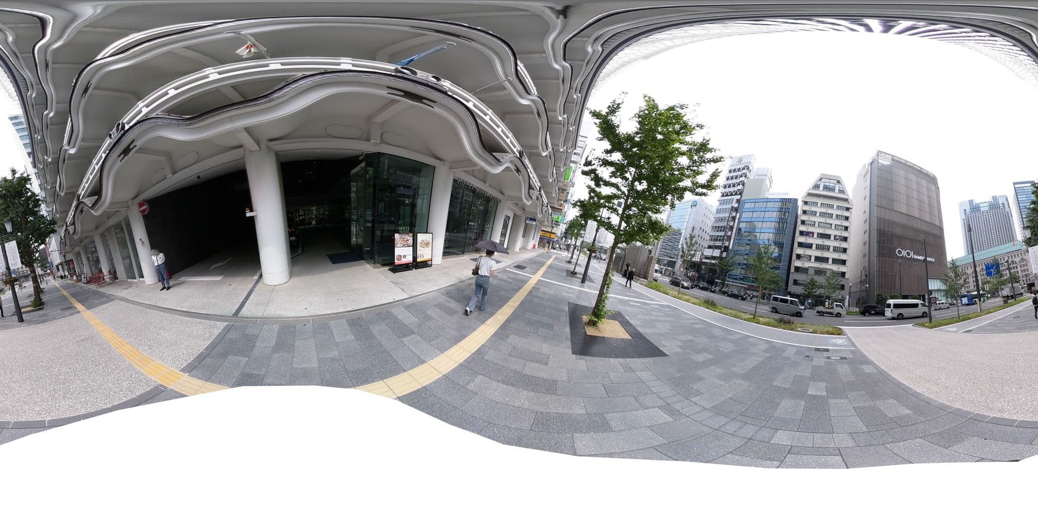 Street view near ホテルロイヤルクラシック大阪 カフェラウンジ コアガリ, Ajiharacho — © okadatsuneo (CC BY-SA · Mapillary)