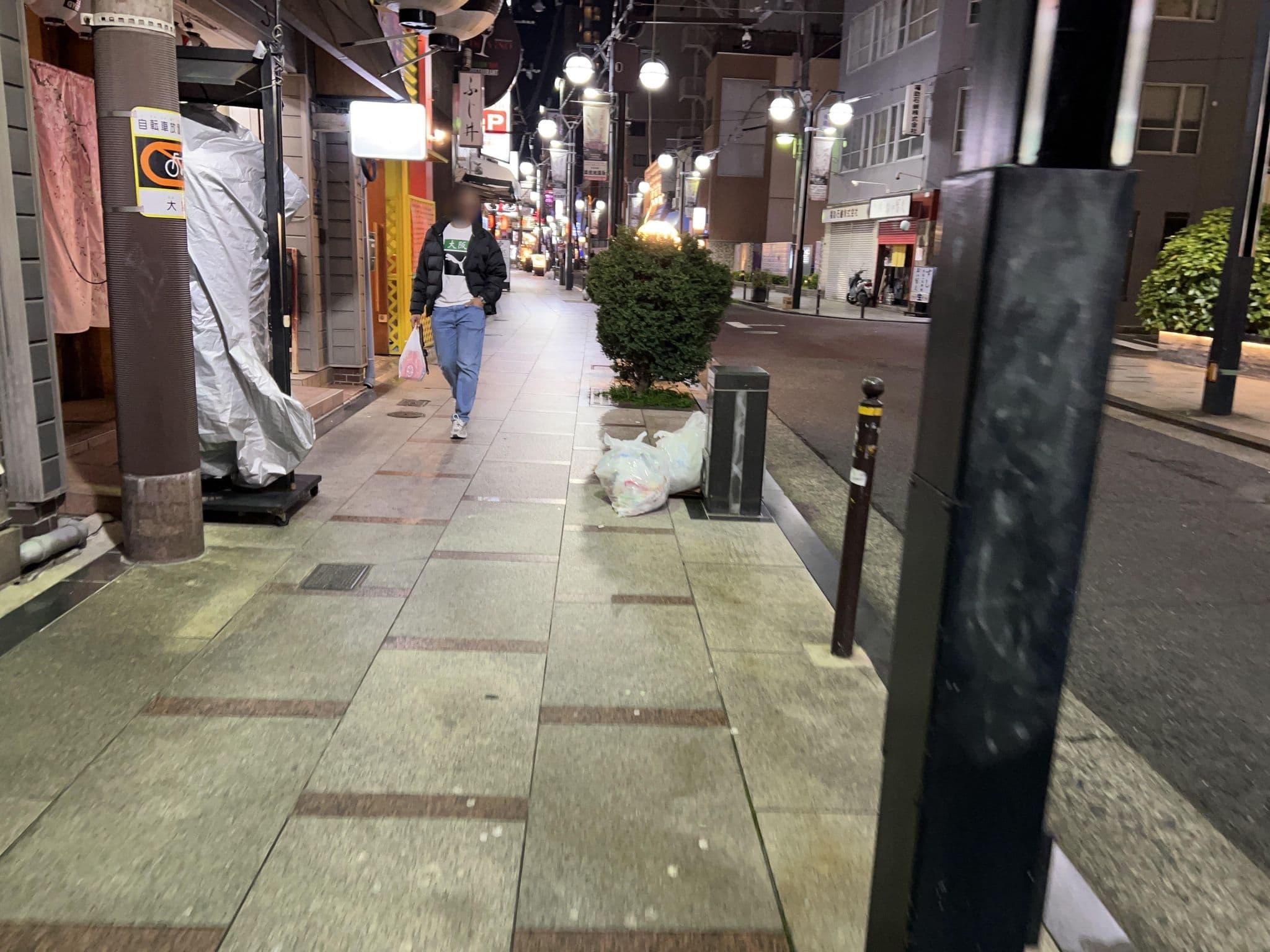 Street view near HOTEL SEN, Ajiharacho — © Satsuka_Osaka (CC BY-SA · Mapillary)