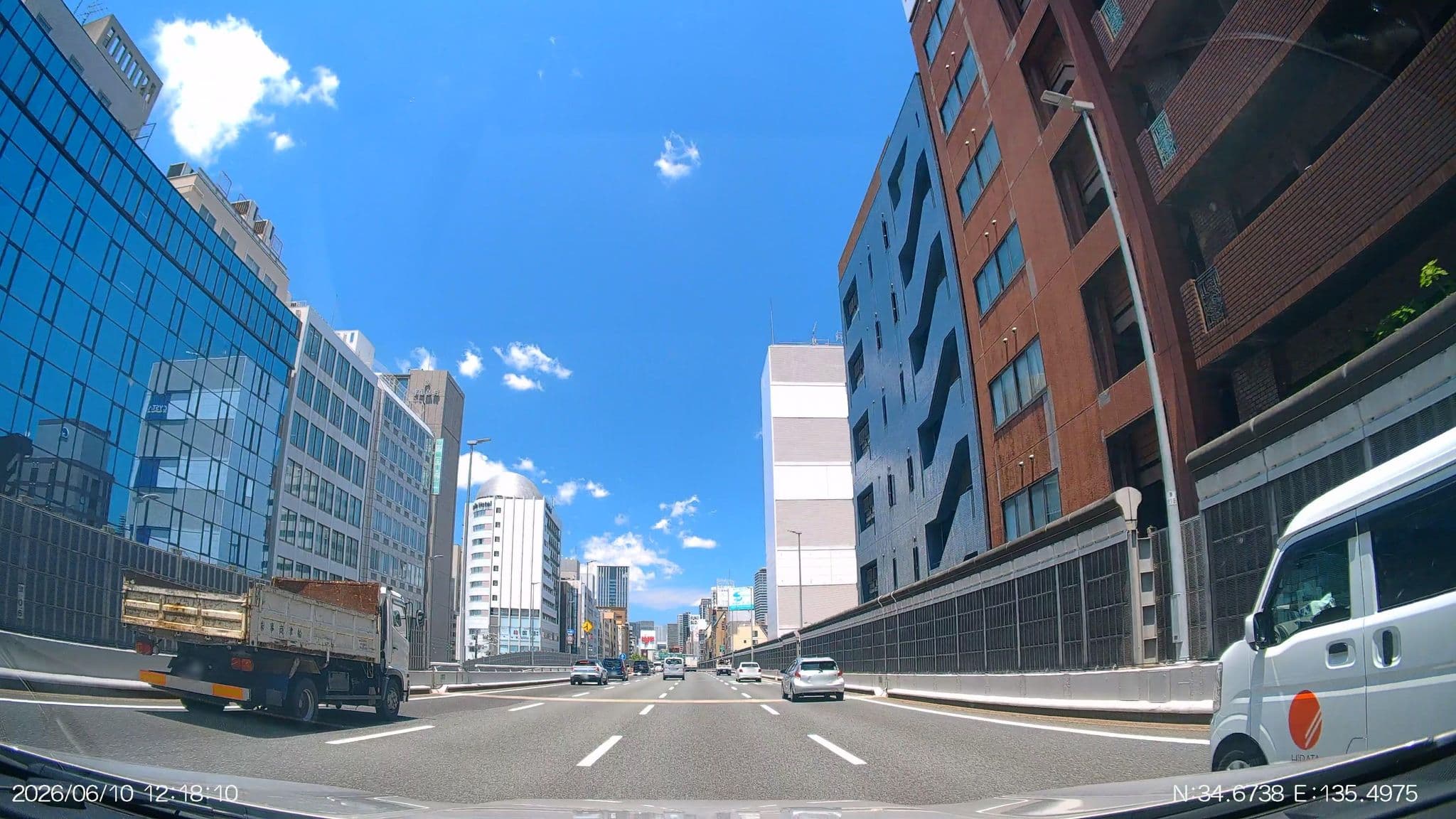 Street view near 西鉄イン心斎橋, Osaka — © aHS (CC BY-SA · Mapillary)