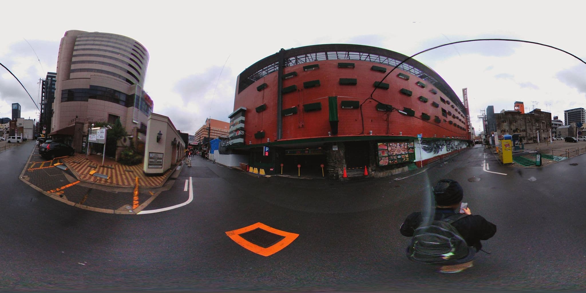 Street view near ナンバプラザホテル, Ajiharacho — © mura (CC BY-SA · Mapillary)