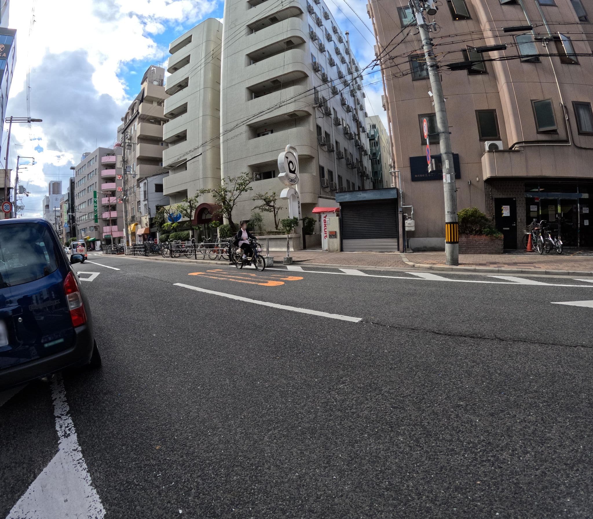 Street view near ビジネスホテル福助, Tsumori — © okadatsuneo (CC BY-SA · Mapillary)