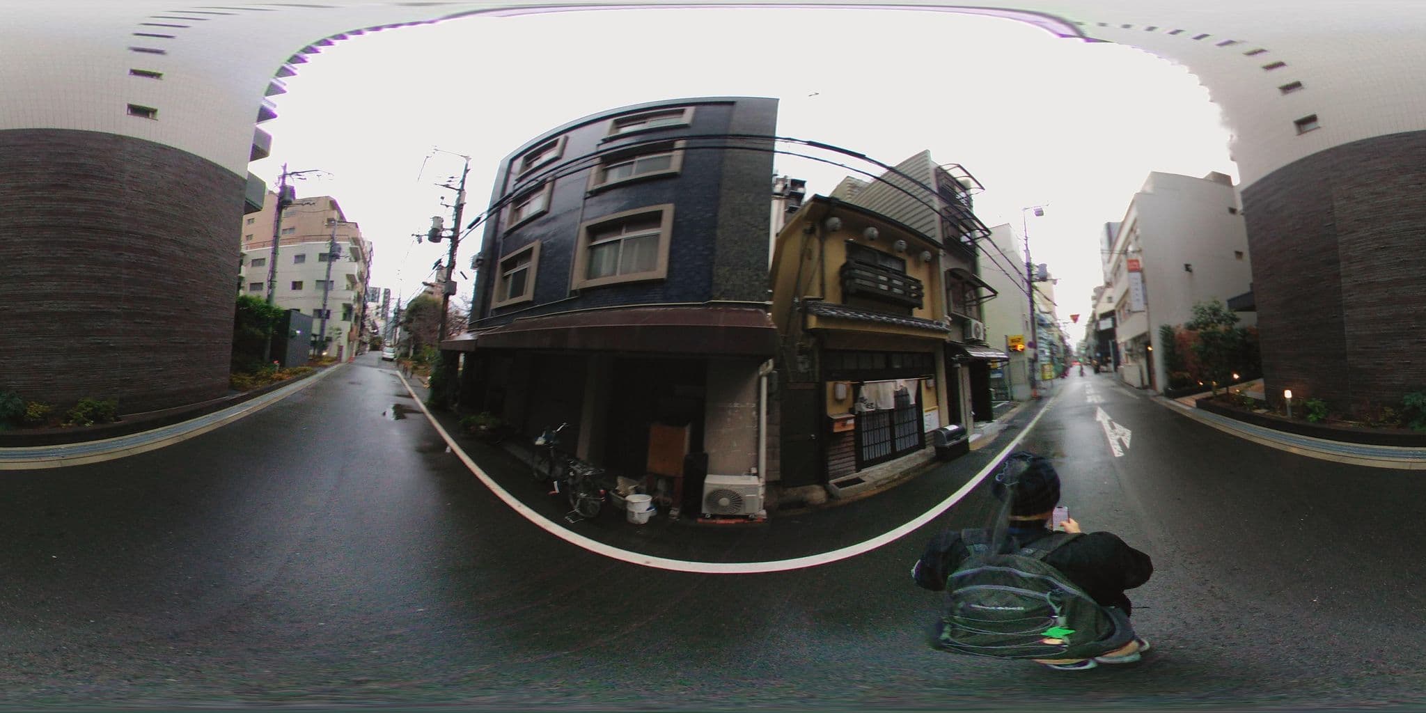 Street view near ココホステル, Ajiharacho — © mura (CC BY-SA · Mapillary)
