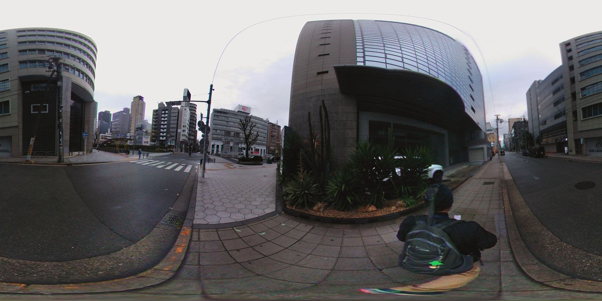 Street view near ベッセルイン心斎橋, Osaka — © mura (CC BY-SA · Mapillary)