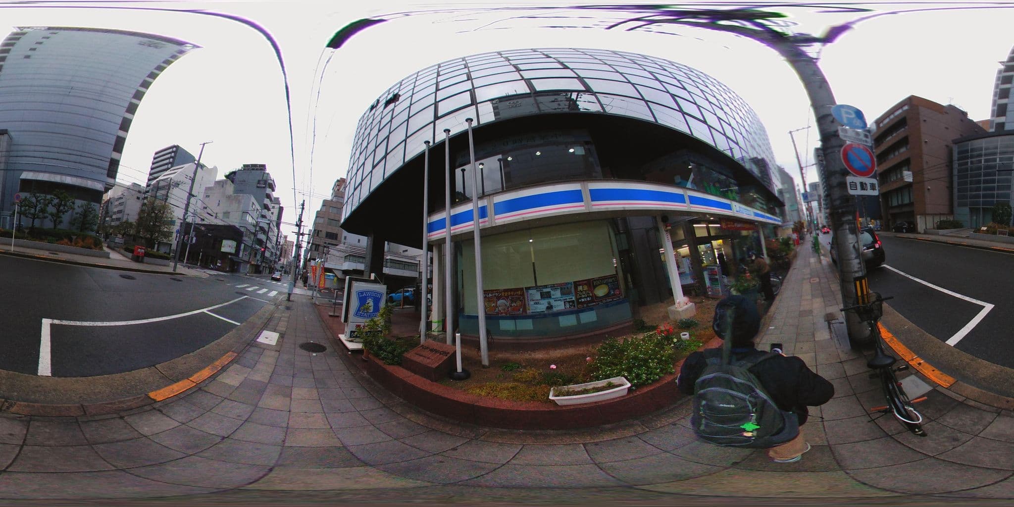 Street view near Just sleep 大阪心斎橋, Osaka — © mura (CC BY-SA · Mapillary)