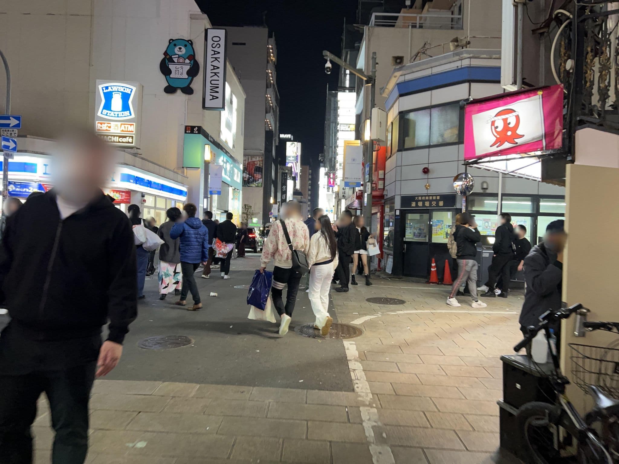 Street view near Ryokan Shimize, Ajiharacho — © Satsuka_Osaka (CC BY-SA · Mapillary)