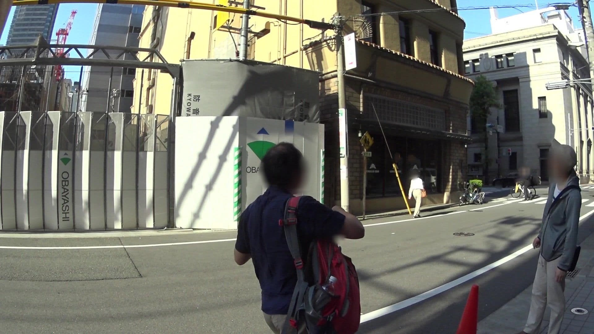 Street view near ダイワロイネットホテル大阪北浜, Osaka — © yasunari (CC BY-SA · Mapillary)