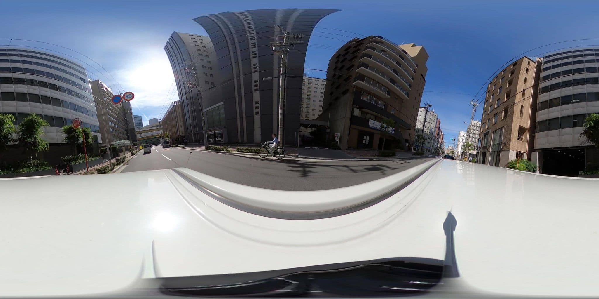 Street view near チサンホテル新大阪, Umeda — © kojiroucircle (CC BY-SA · Mapillary)