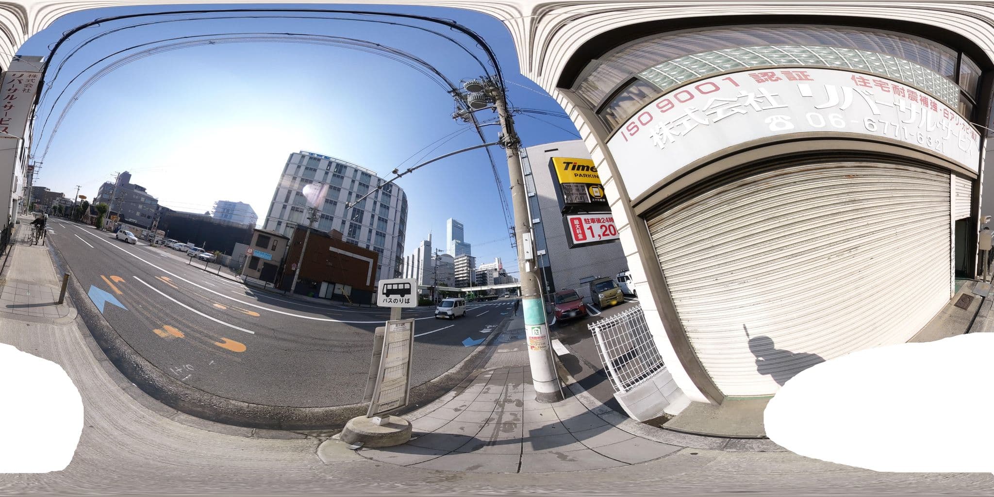 Street view near Cogo Tennoji, Ajiharacho — © okadatsuneo (CC BY-SA · Mapillary)