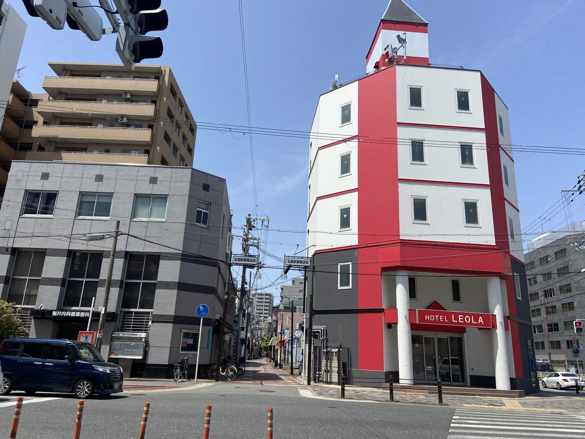 Street view near ホテルレオラ玉造, Ajiharacho — © okadatsuneo (CC BY-SA · Mapillary)