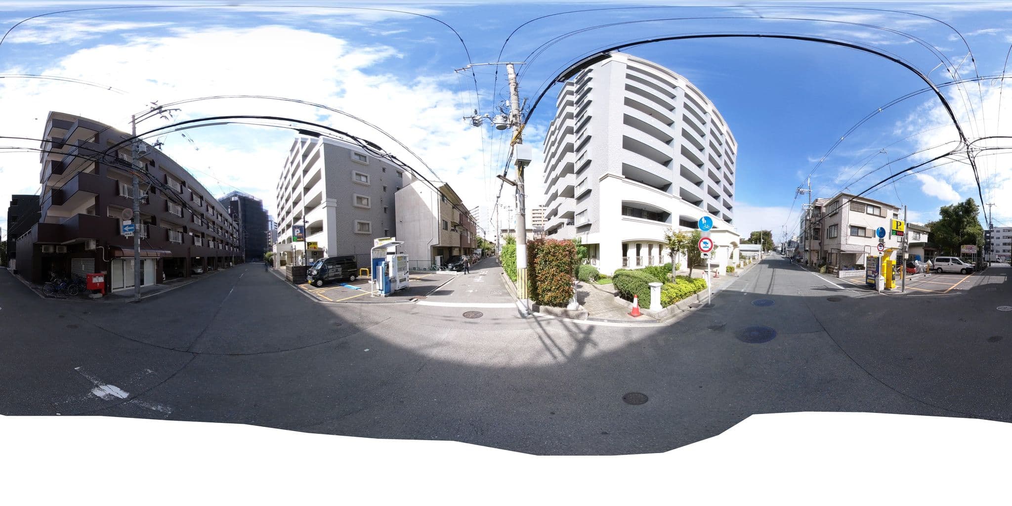 Street view near 淡路第3ダイヤモンドハイム, Suita — © okadatsuneo (CC BY-SA · Mapillary)