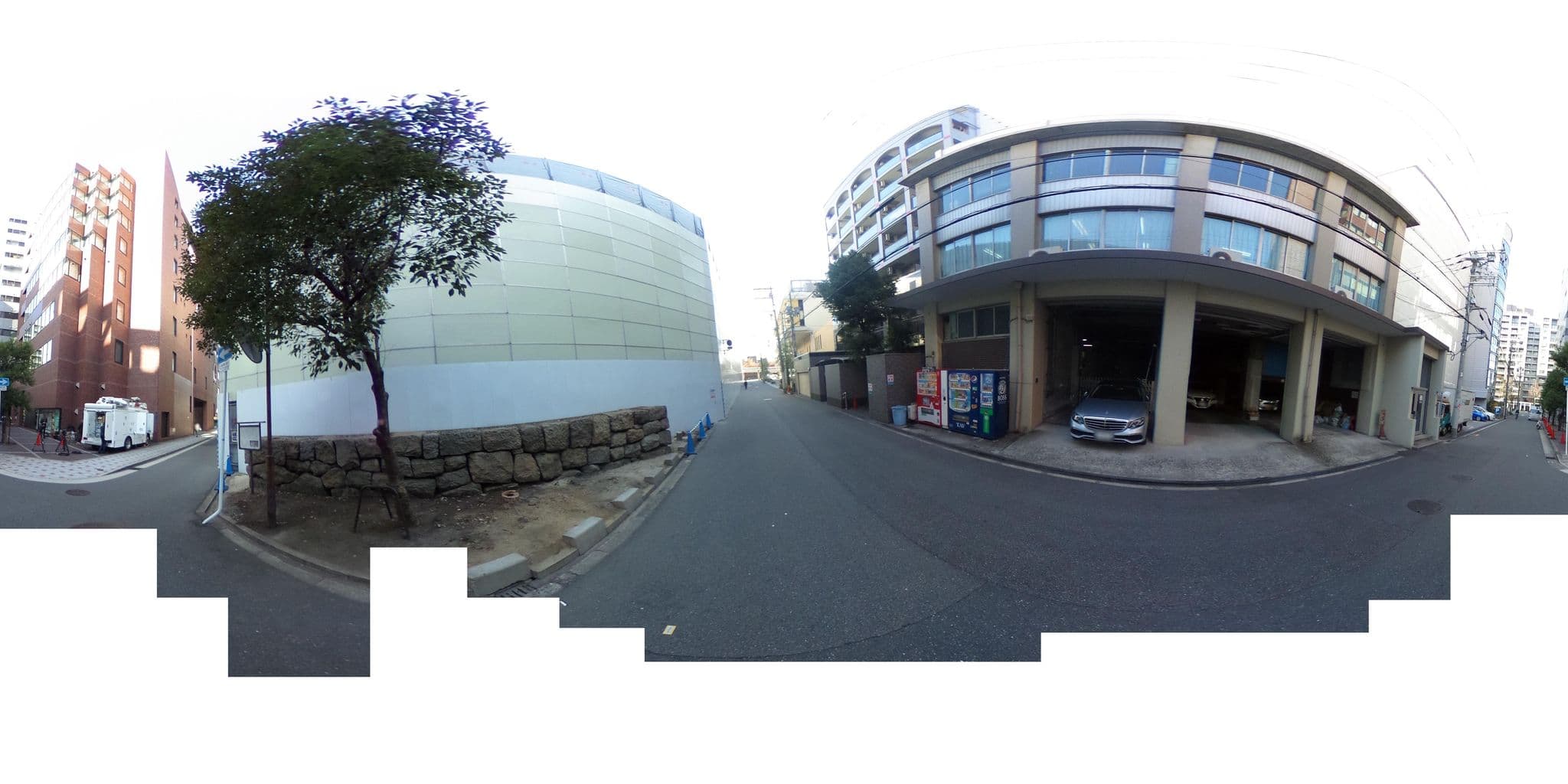 Street view near ダブルツリーbyヒルトン大阪城, Osaka — © okadatsuneo (CC BY-SA · Mapillary)