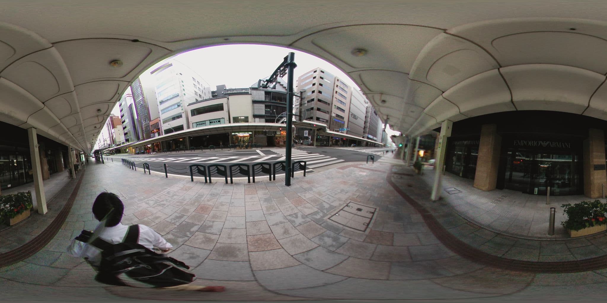 Street view near ホテル エムズ・エスト四条烏丸 (Hotel M's Est Shijo-Karasuma), Kyoto — © mura (CC BY-SA · Mapillary)