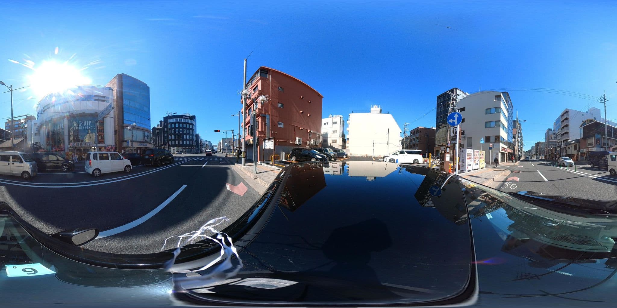 Street view near メビウス, Kyoto — © irvinfly (CC BY-SA · Mapillary)
