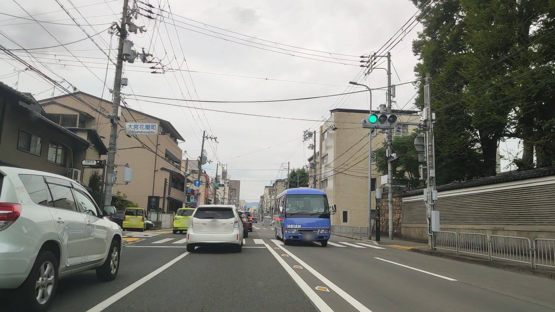Street view near 藏や大宮島原, Kyoto — © drivephotograph (CC BY-SA · Mapillary)