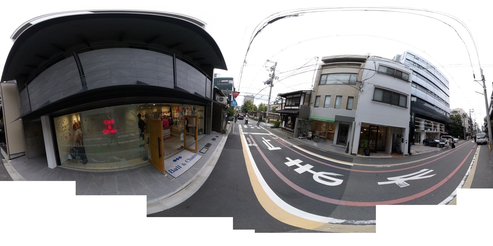 Street view near R&Run Kyoto Serviced Apartment & Suites, Kyoto — © okadatsuneo (CC BY-SA · Mapillary)