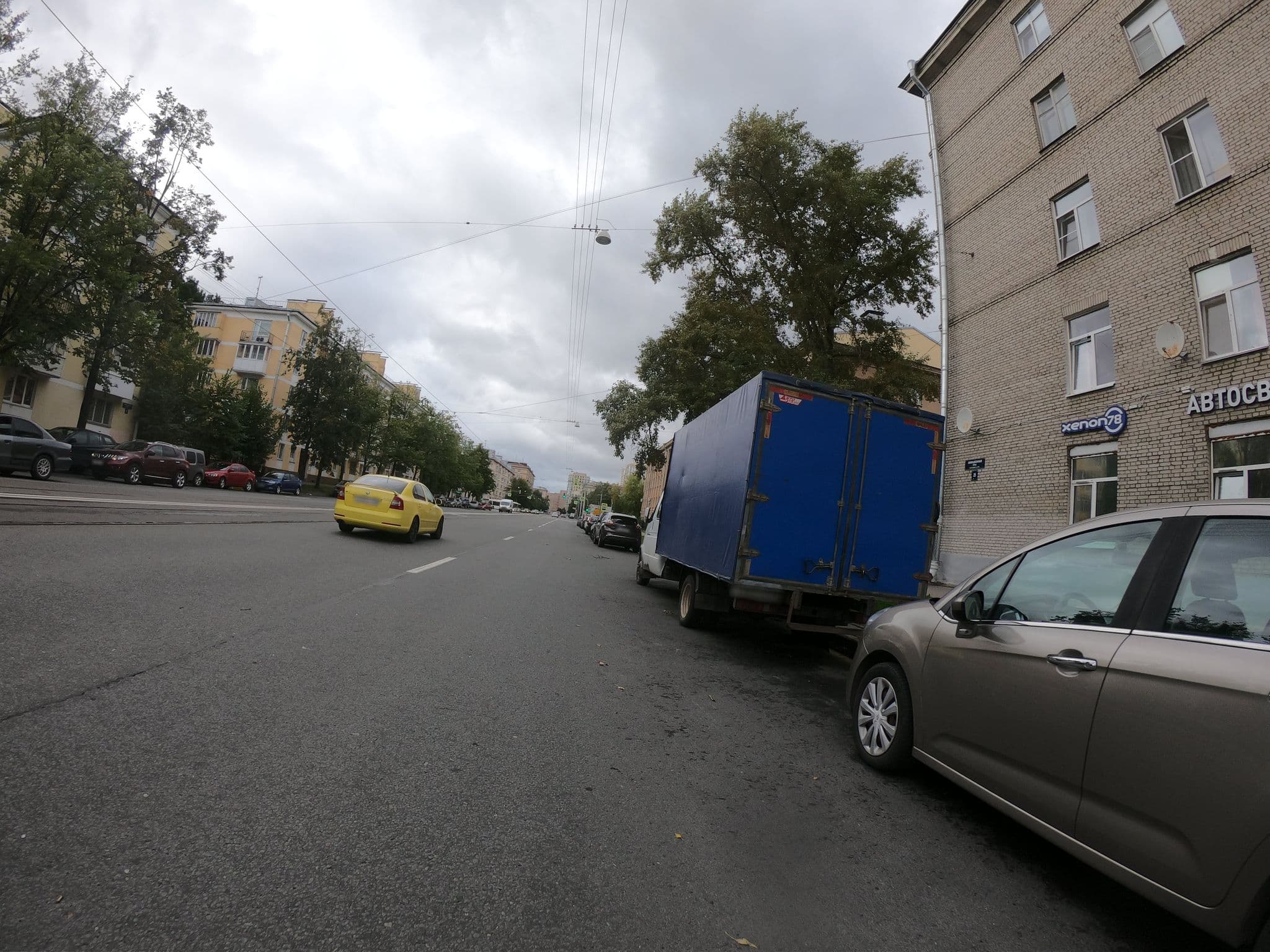 Street view near Мини-отель Travel, Kupchino — © GaMiKo (CC BY-SA · Mapillary)