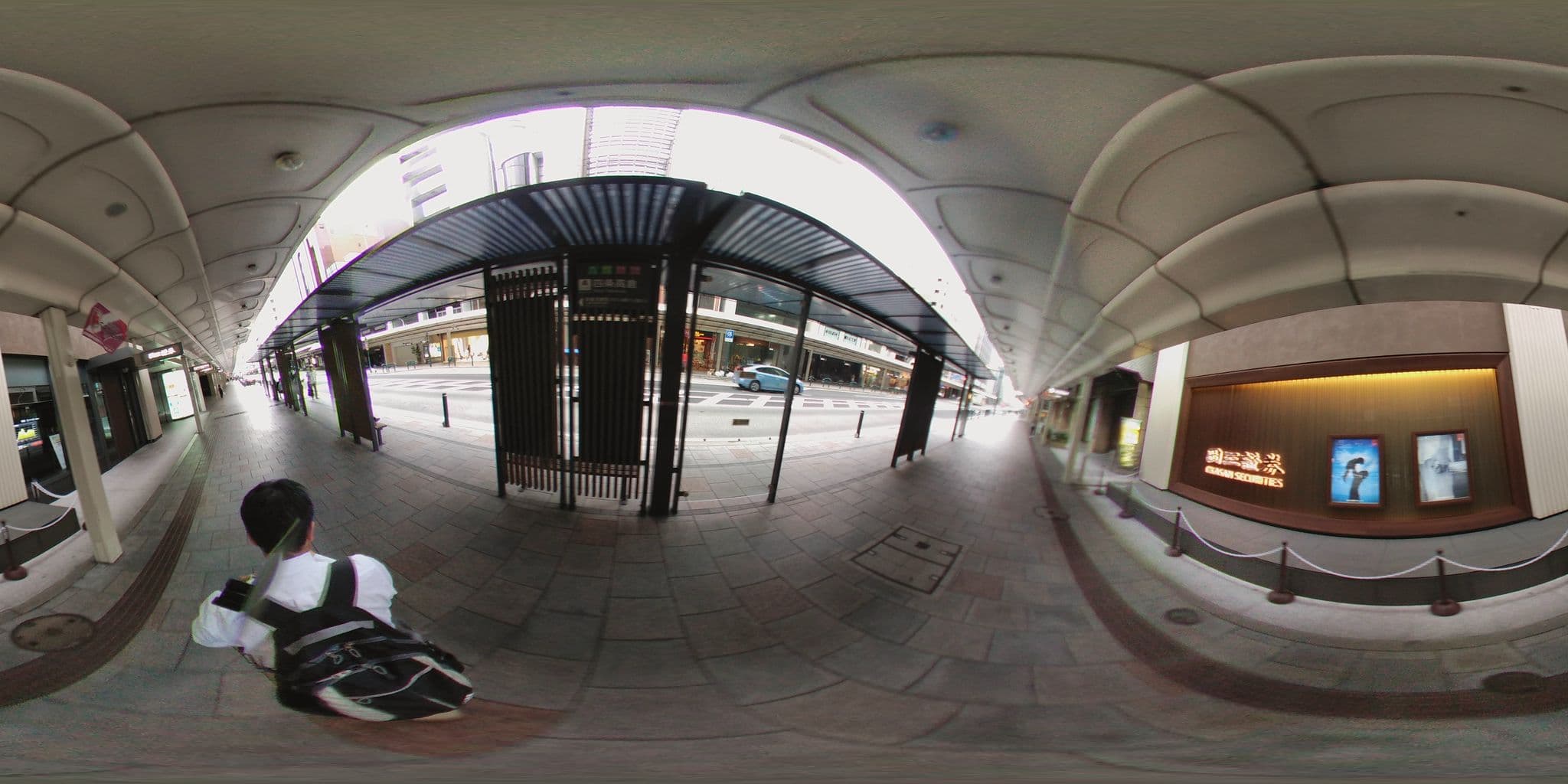 Street view near CENTURION CABIN&SPA 京都四条, Kyoto — © mura (CC BY-SA · Mapillary)