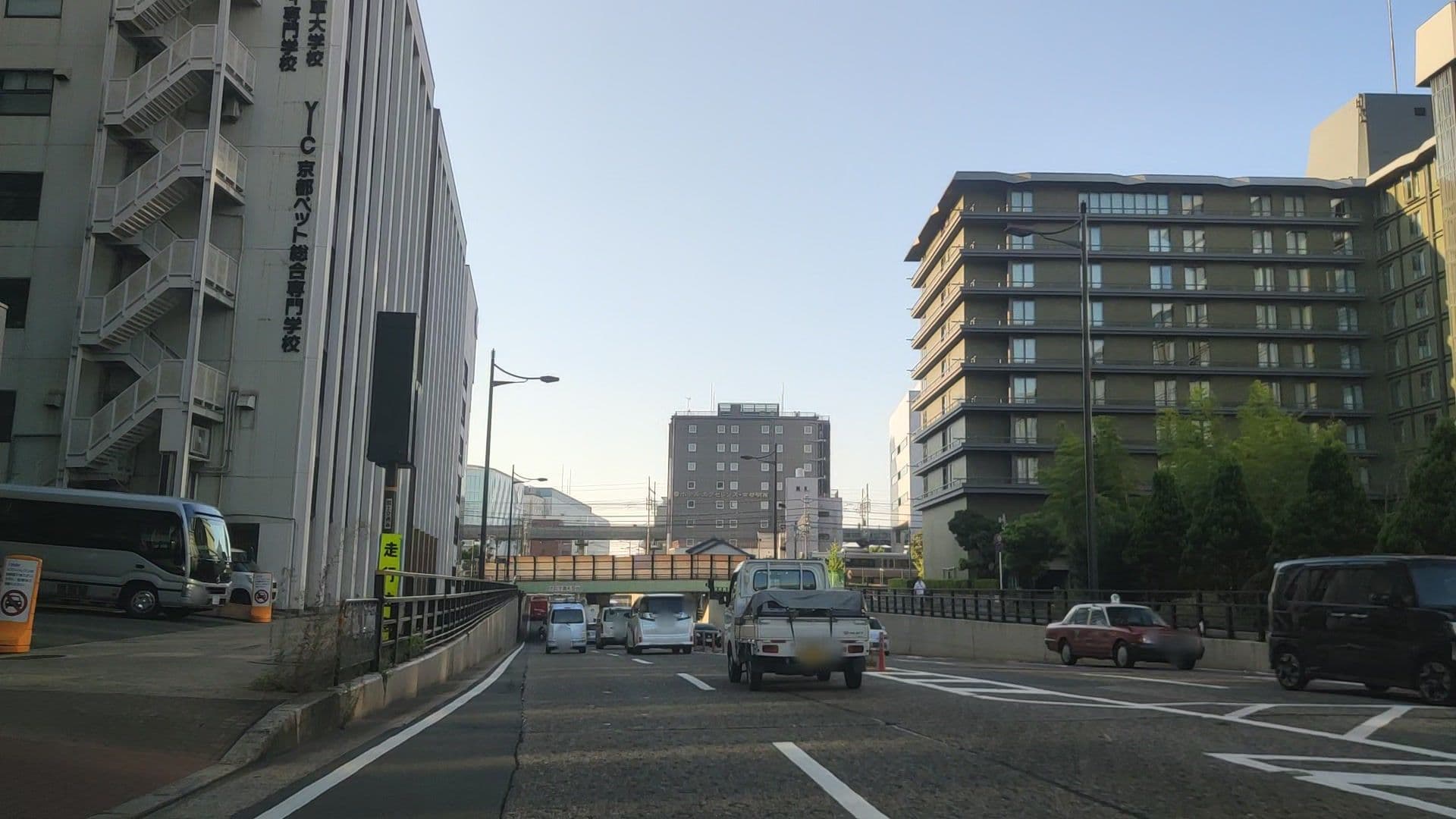 Street view near リーガロイヤルホテル京都 Rihga Royal Hotel Kyoto, Kyoto — © drivephotograph (CC BY-SA · Mapillary)