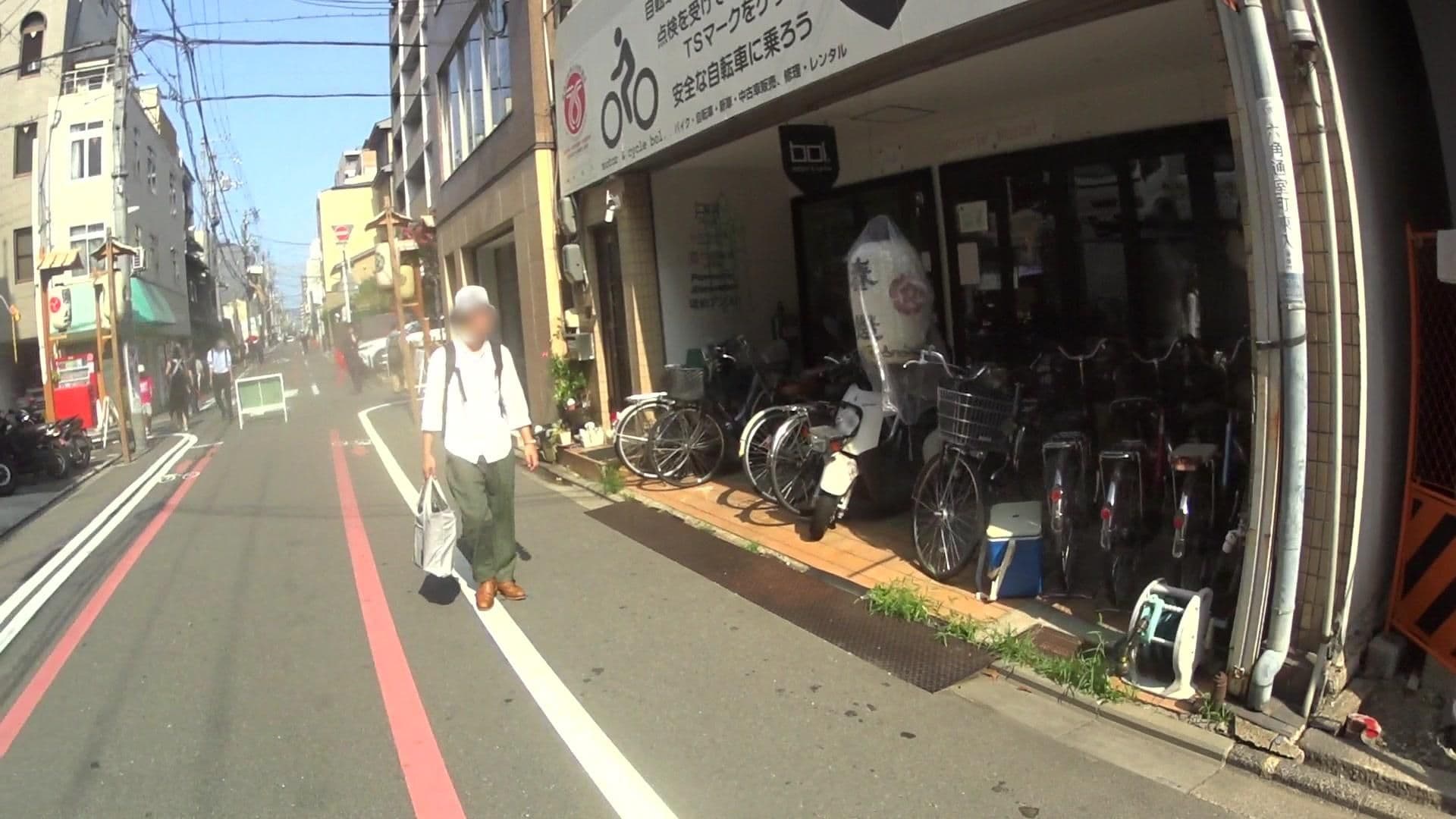 Street view near Villa Sanjo Muromachi Kyoto, Kyoto — © yasunari (CC BY-SA · Mapillary)