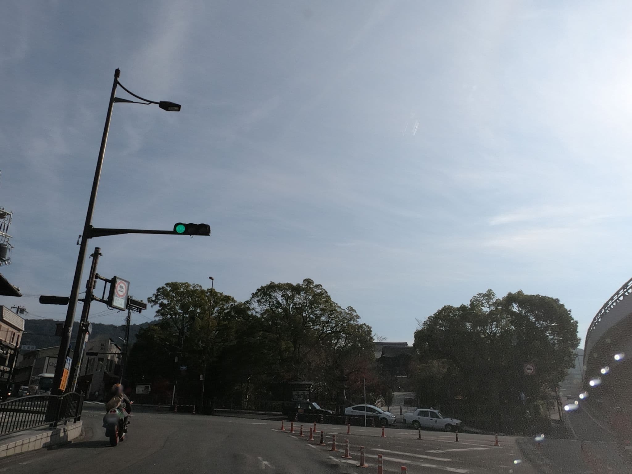 Street view near サンチャゴゲストハウス京都 / サンチャゴカフェ, Kyoto — © rsnaru (CC BY-SA · Mapillary)