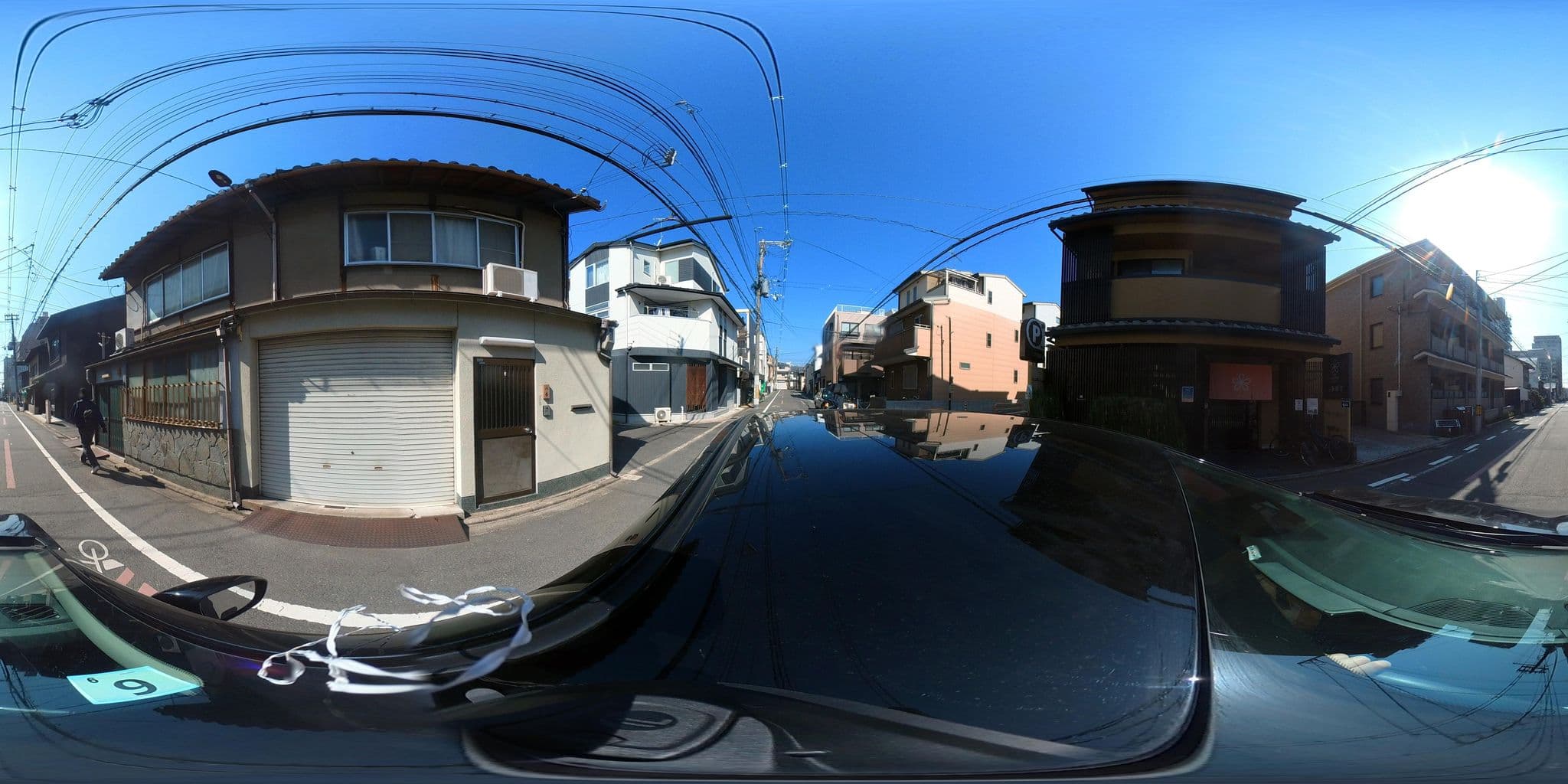 Street view near Stay Sakura Kyoto 二条離宮, Kyoto — © irvinfly (CC BY-SA · Mapillary)