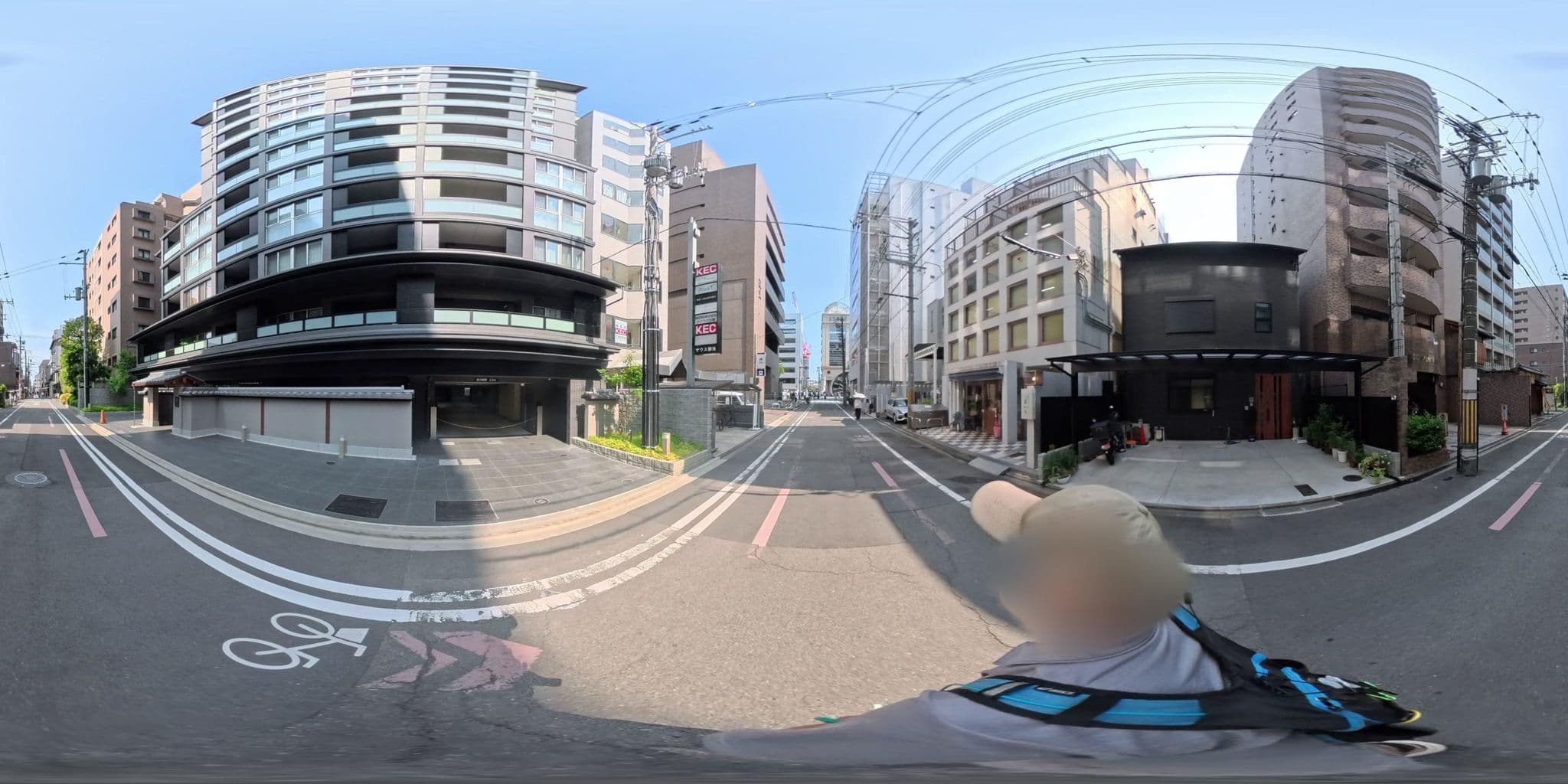 Street view near 京都ガーデンホテル, Kyoto — © yasunari (CC BY-SA · Mapillary)