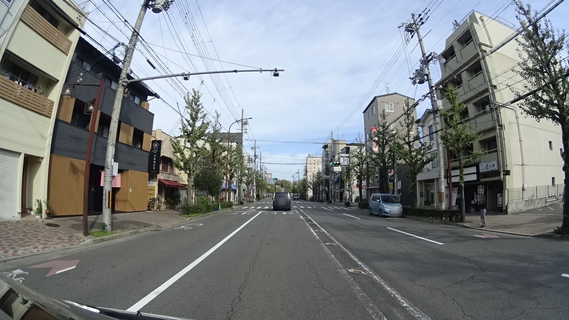 Street view near Stay Sakura 御苑東, Kyoto — © yasunari (CC BY-SA · Mapillary)