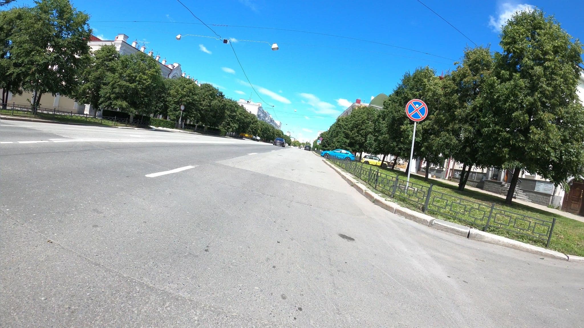 Street view near B&B Hostel, Yekaterinburg — © trolleway (CC BY-SA · Mapillary)