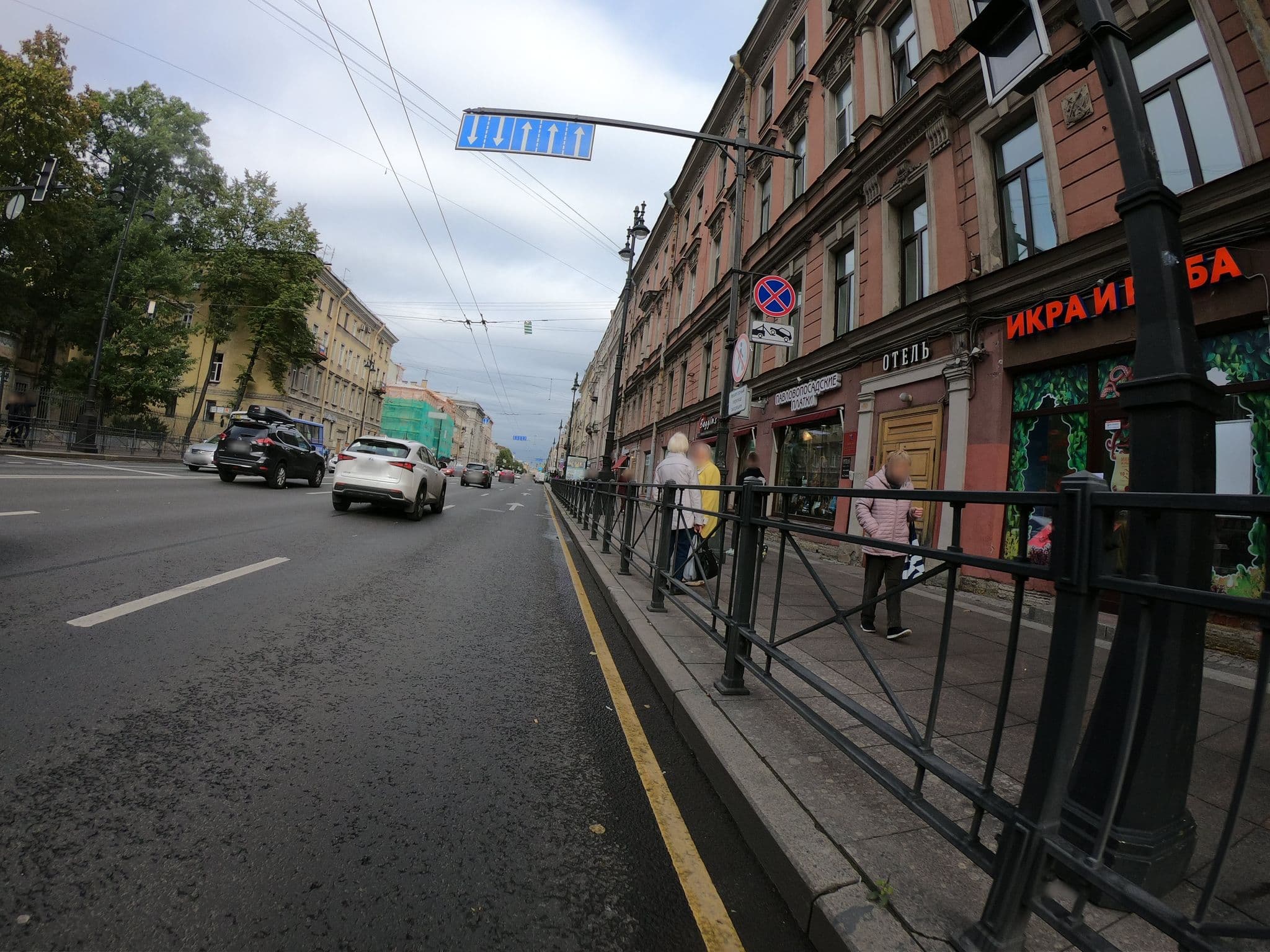 Street view near White & Black Home, Admiralteisky — © GaMiKo (CC BY-SA · Mapillary)