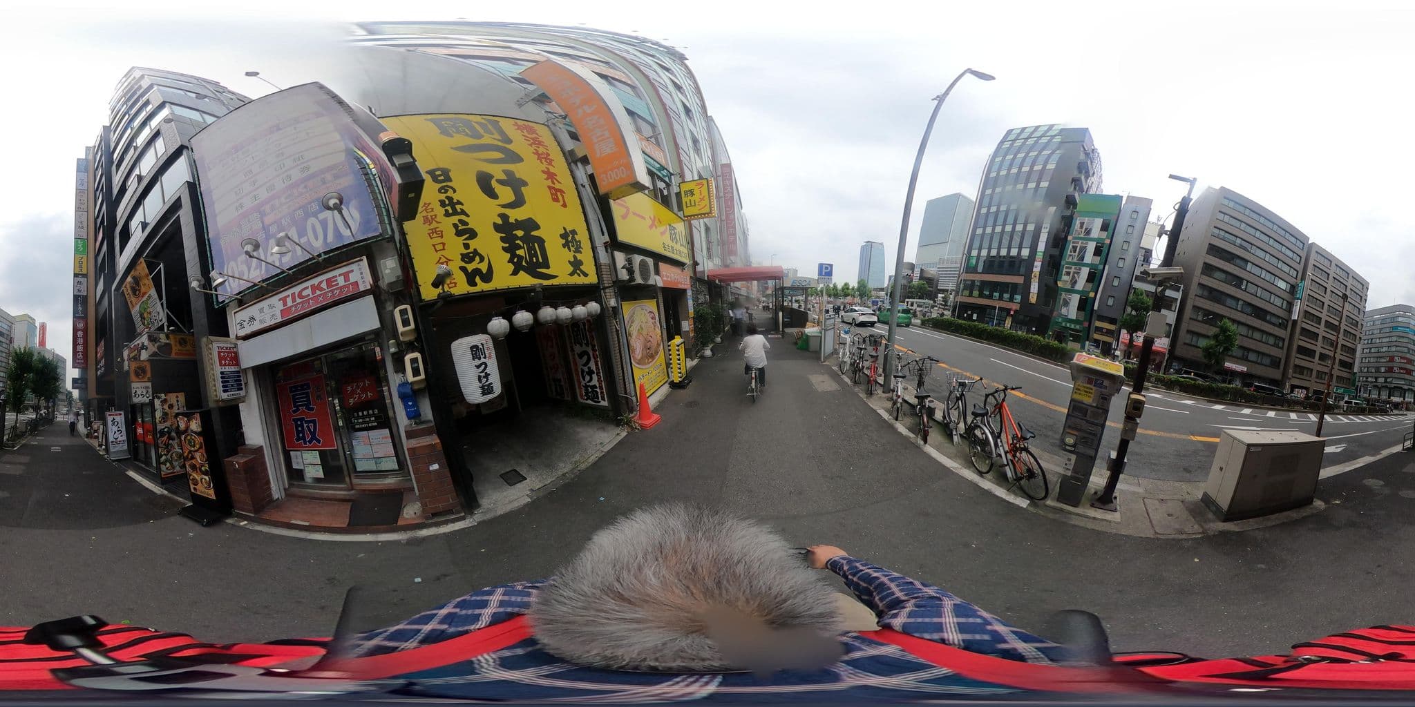 Street view near エコホテル名古屋, Sakae — © harimawood (CC BY-SA · Mapillary)