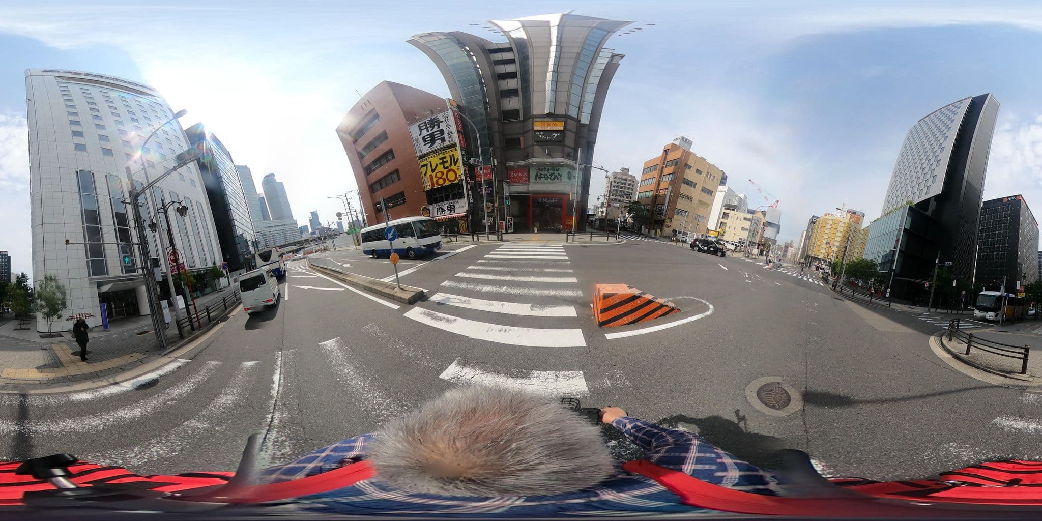 Street view near ダイワロイネットホテル 名古屋新幹線口, Sakae — © harimawood (CC BY-SA · Mapillary)