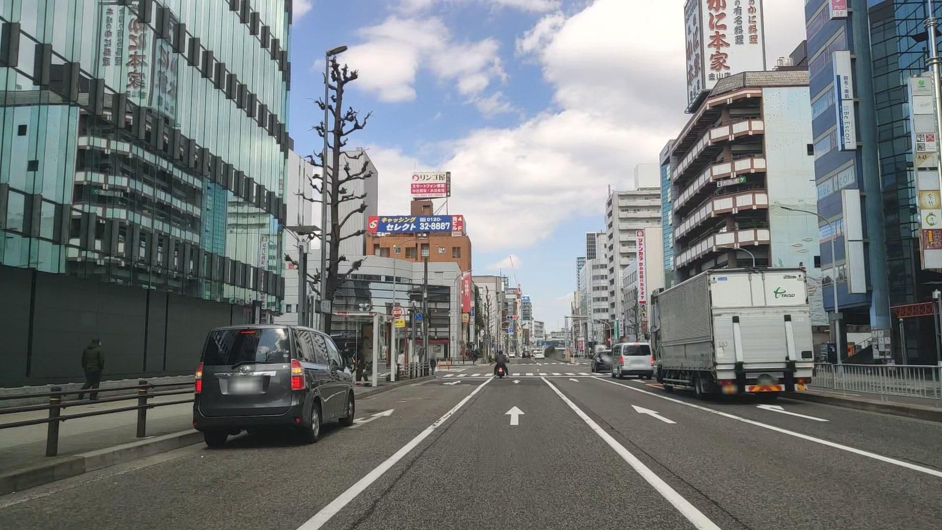 Street view near 金山ニューグランド, Sakae — © drivephotograph (CC BY-SA · Mapillary)