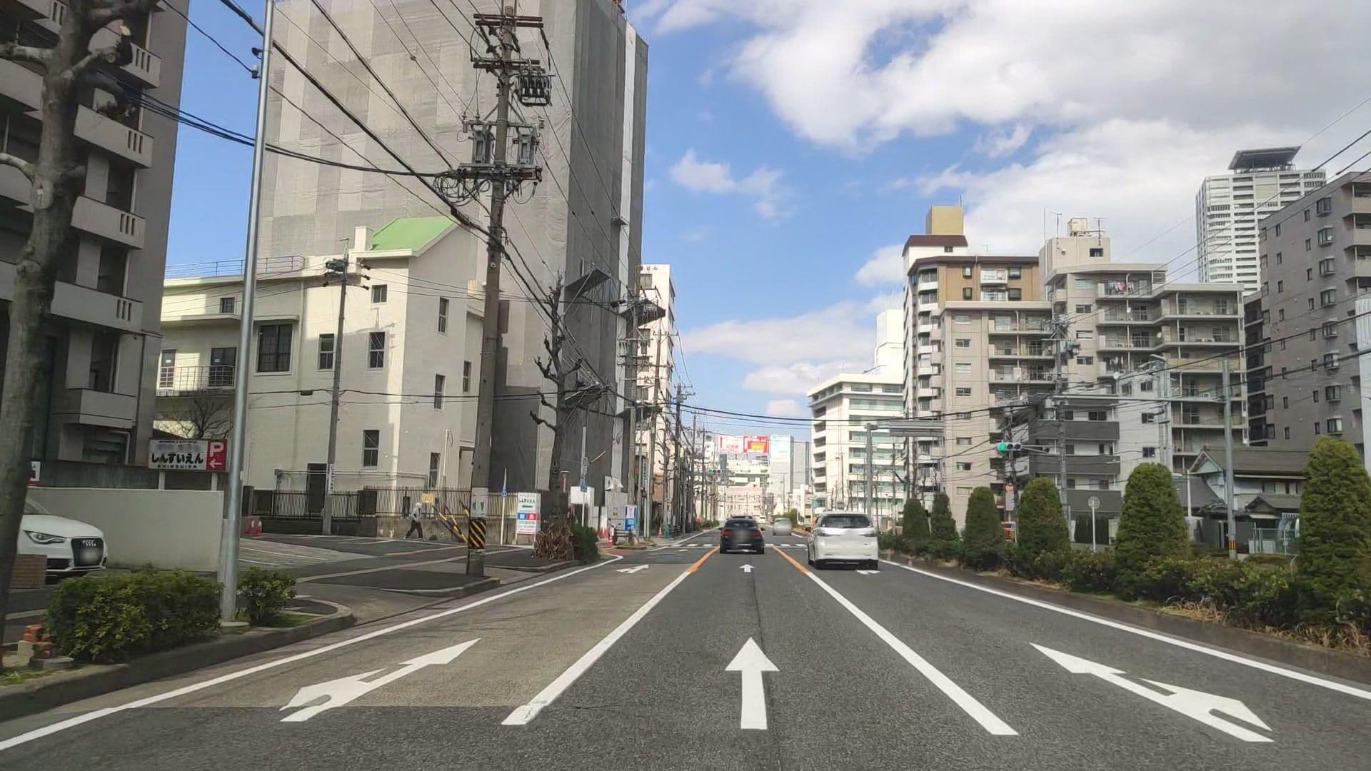 Street view near 熱田の杜ホテル 深翠苑, Sakae — © drivephotograph (CC BY-SA · Mapillary)