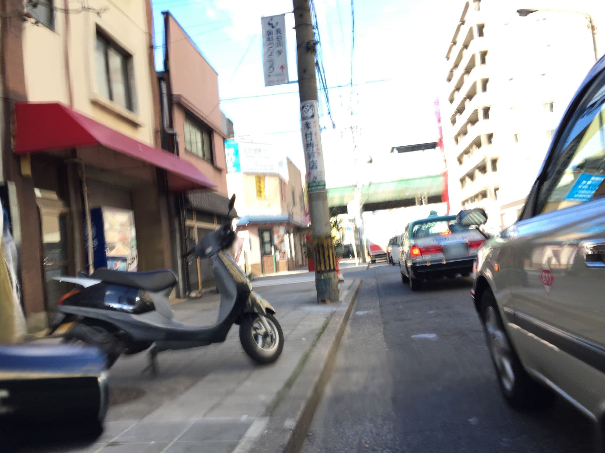 Street view near ホテル セッティングザシーン瓦町, Sakae — © nishiokya (CC BY-SA · Mapillary)