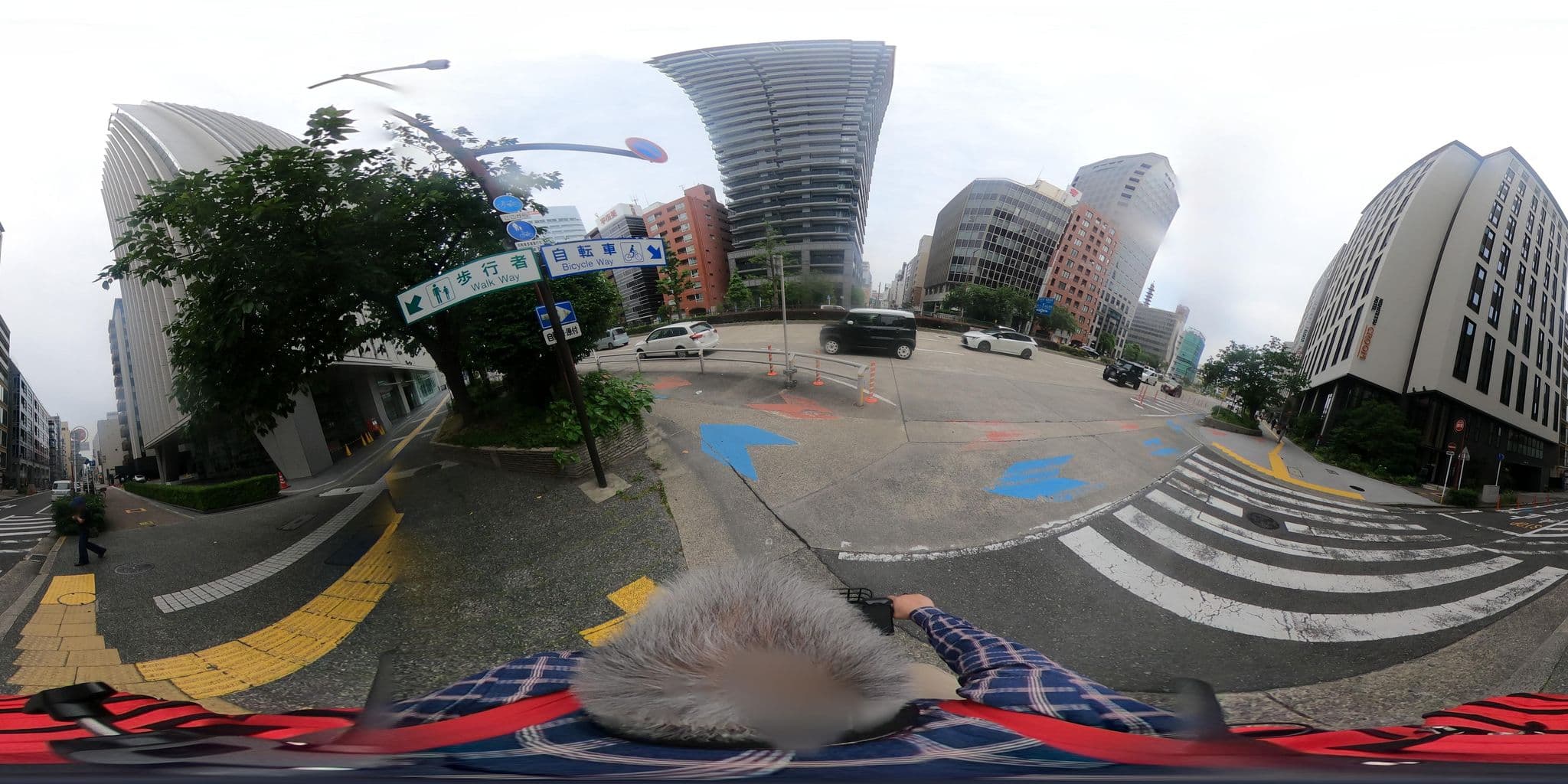 Street view near 西鉄ホテル クルーム名古屋, Sakae — © harimawood (CC BY-SA · Mapillary)