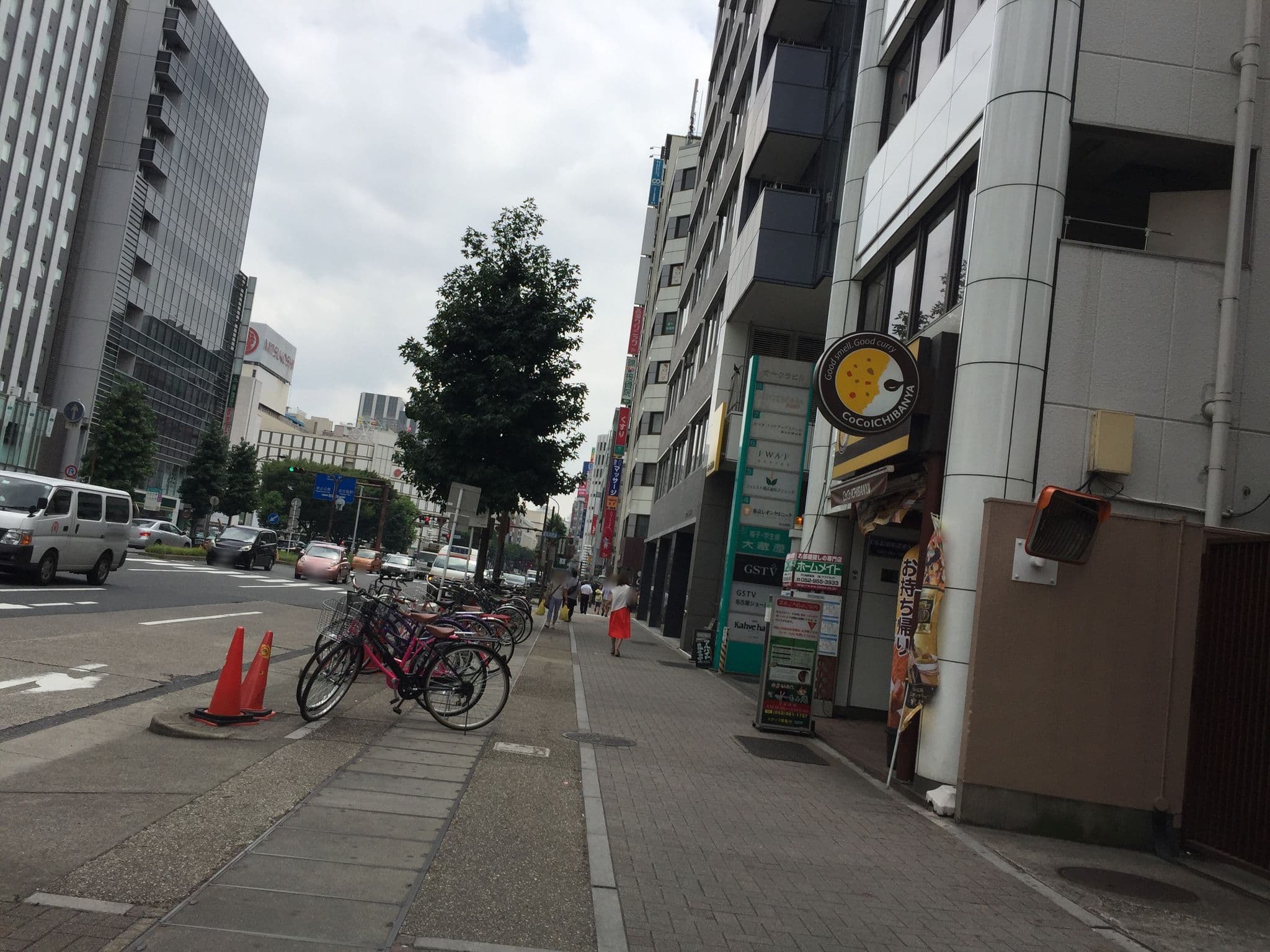 Street view near ベッセルイン栄駅前, Sakae — © yaritsusozai (CC BY-SA · Mapillary)