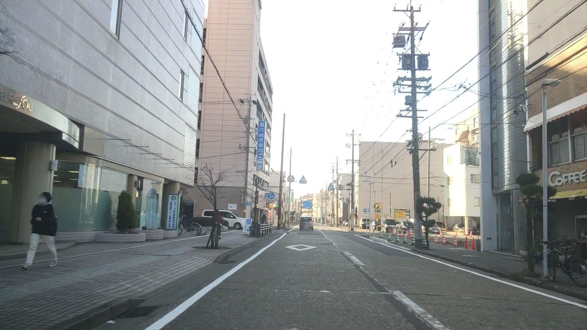 Street view near ホテルリソル岐阜, Gifu — © drivephotograph (CC BY-SA · Mapillary)