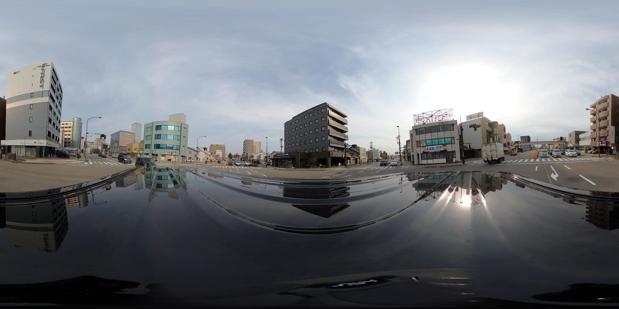 Street view near Hotel Livemax Kanazawa-Ekimae, Kanazawa — © kojiroucircle (CC BY-SA · Mapillary)