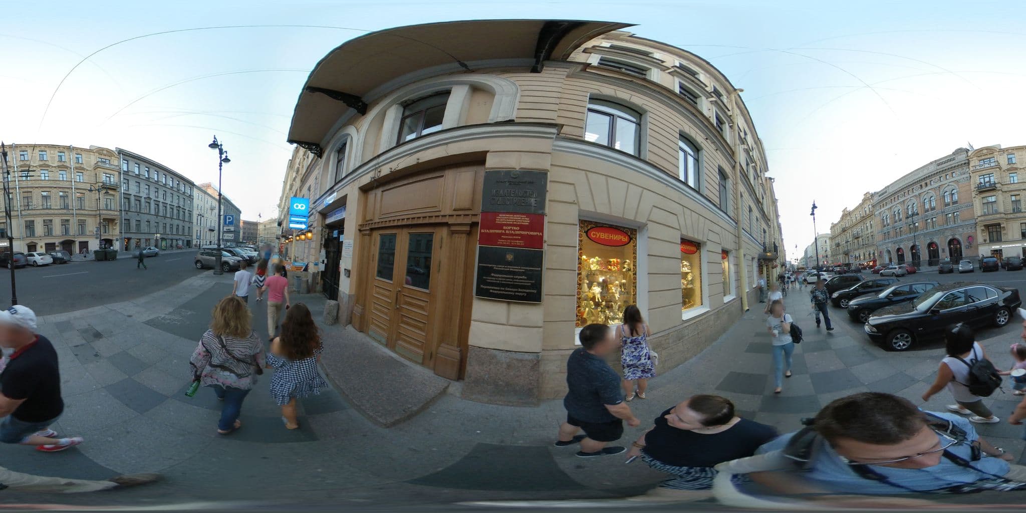 Street view near Solo Адмиралтейская, Saint Petersburg — © vlivyur (CC BY-SA · Mapillary)