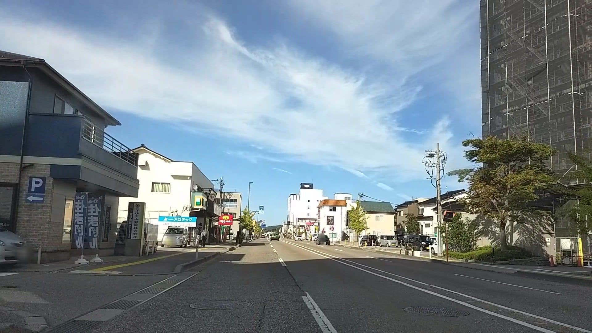 Street view near ホテルエコノ東金沢, Kanazawa — © drivephotograph (CC BY-SA · Mapillary)