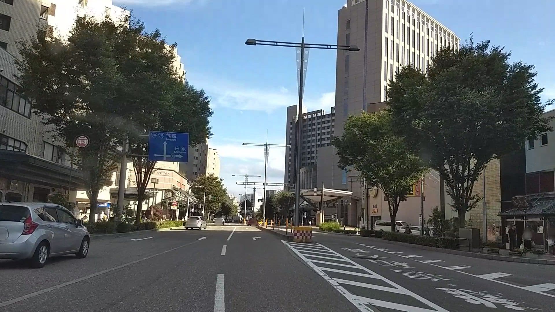 Street view near ホテルひので屋, Kanazawa — © drivephotograph (CC BY-SA · Mapillary)