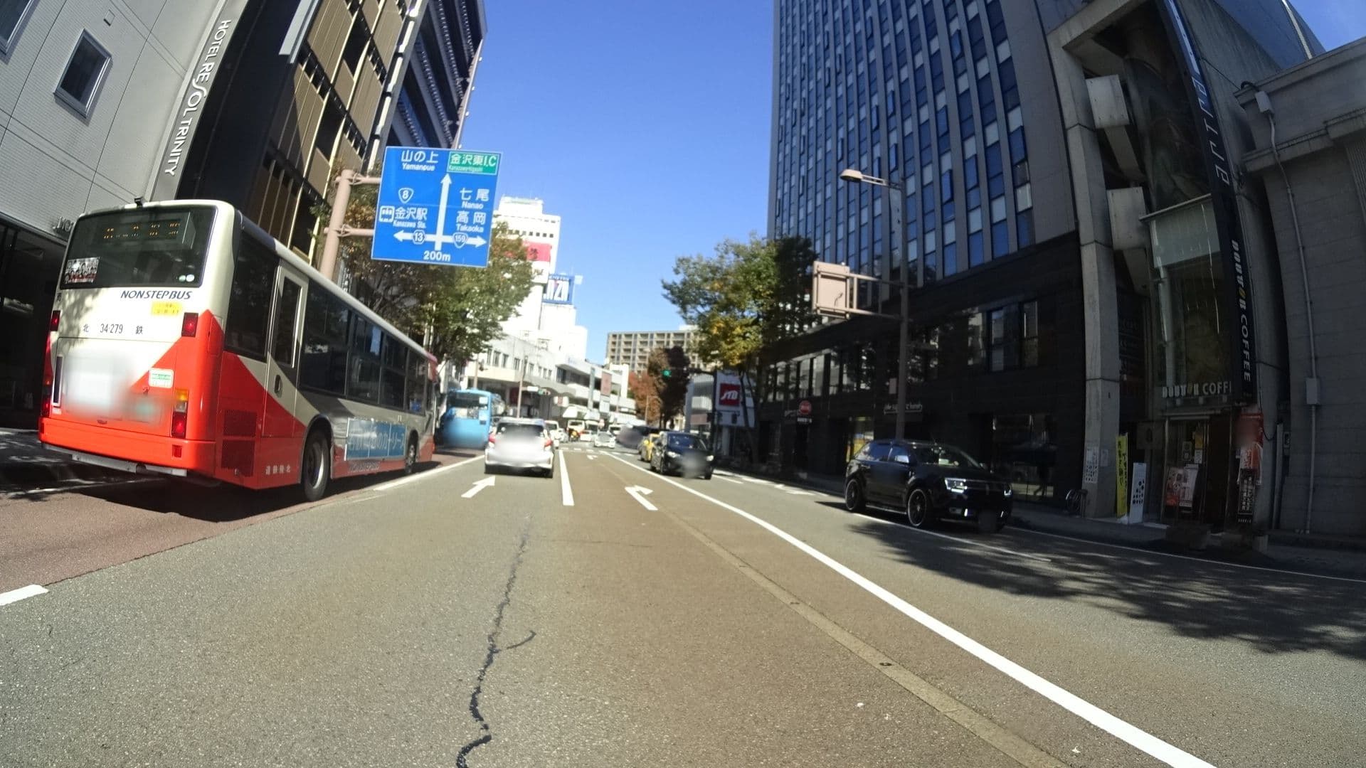 Street view near 金沢カプセルホテル武蔵町, Kanazawa — © yasunari (CC BY-SA · Mapillary)