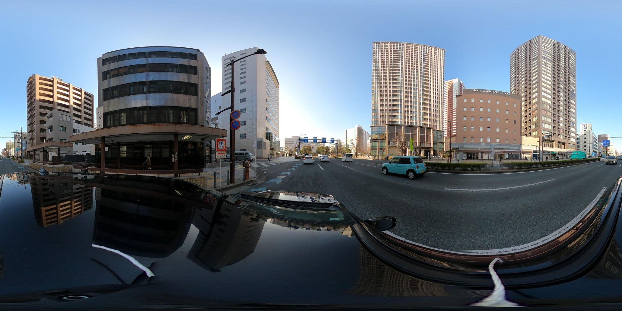 Street view near ホテルアセントプラザ浜松, Hamamatsu — © yuki_charo (CC BY-SA · Mapillary)